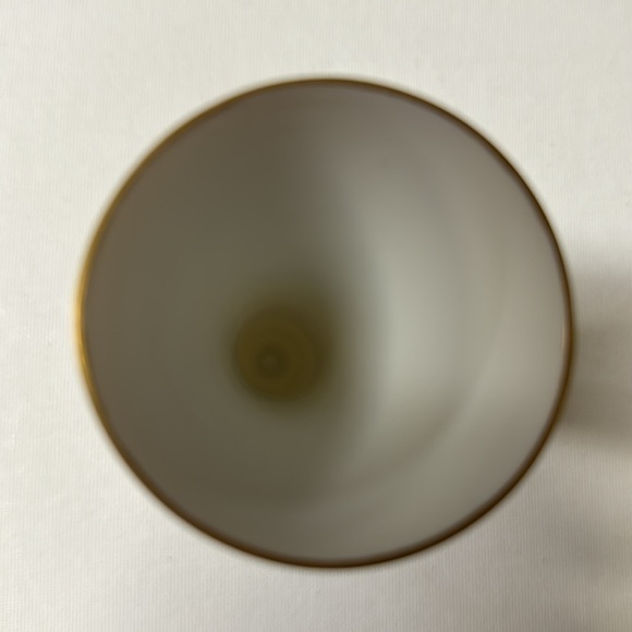 D&C Limoges Bud Vase Handpainted Purple Flowers Delinieres & Co. 5.75” tall - Picture 4 of 6